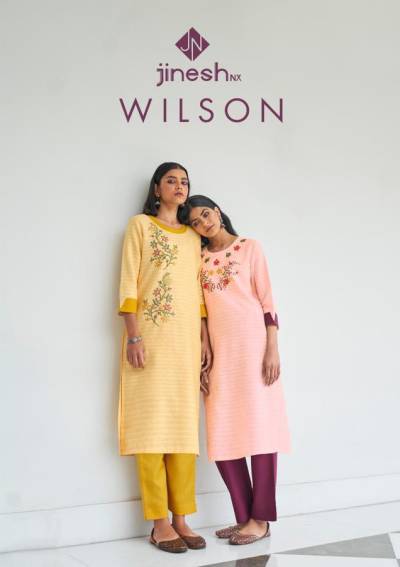 Wilson By Jinesh Nx Attractive Classic Style Kurti With Bottom Collection
